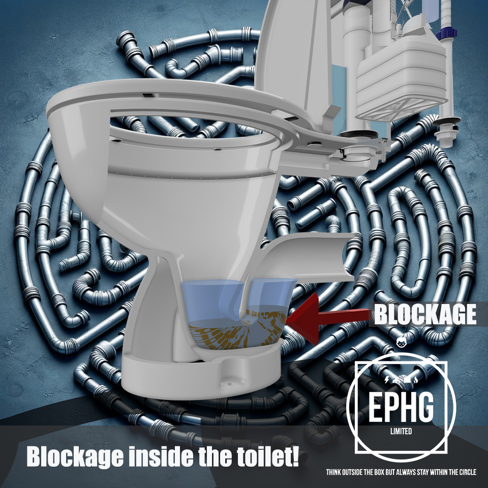 Blockage Inside Toilet
