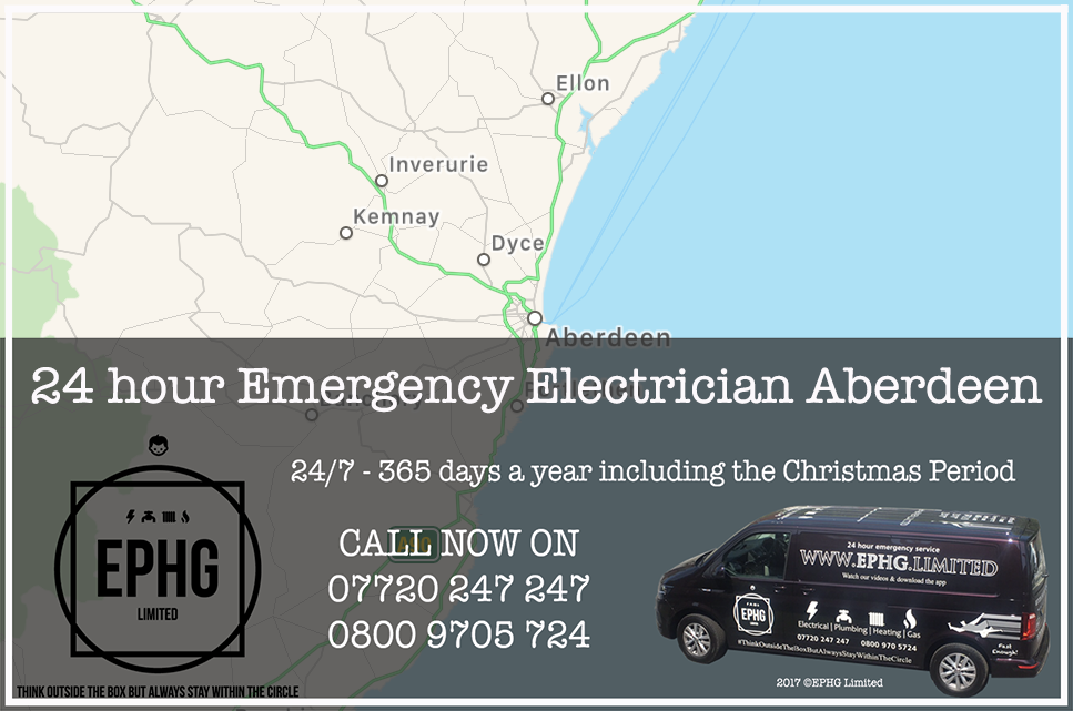 24 Hour Emergency Electrician Aberdeen