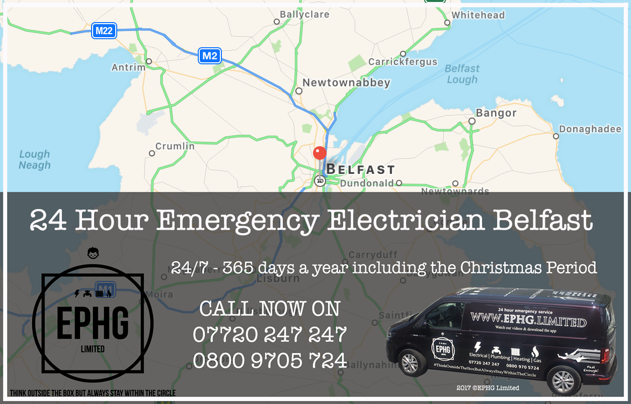 24 Hour Emergency Electrician Belfast