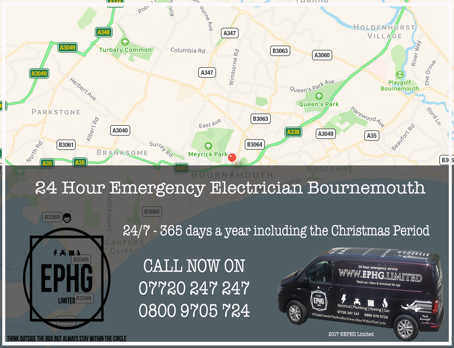 24 Hour Emergency Electrician Bournemouth
