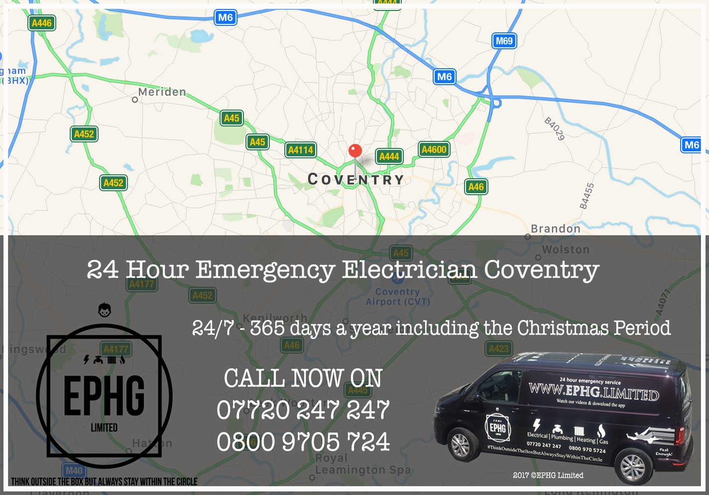 24 Hour Emergency Electrician Coventry