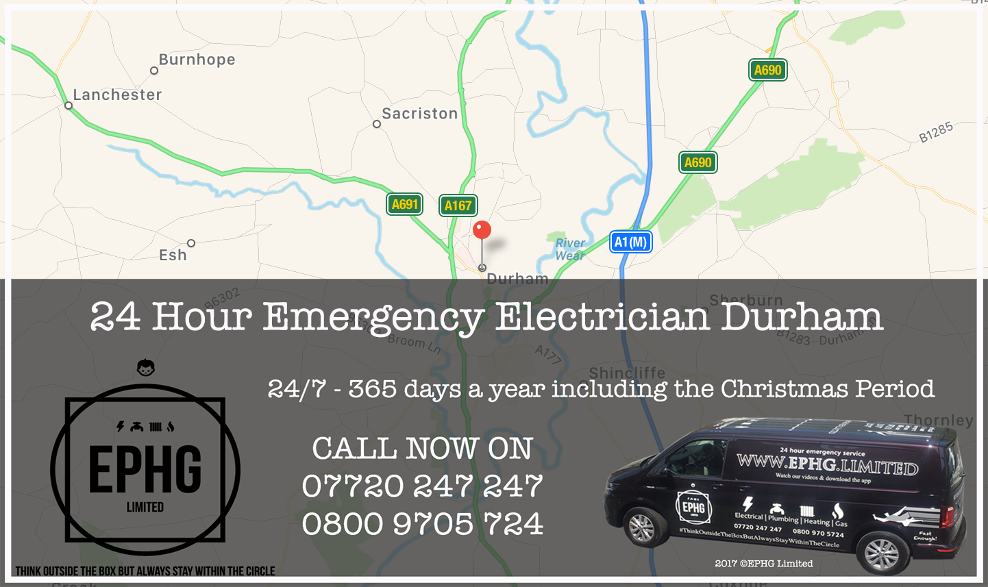 24 Hour Emergency Electrician Durham