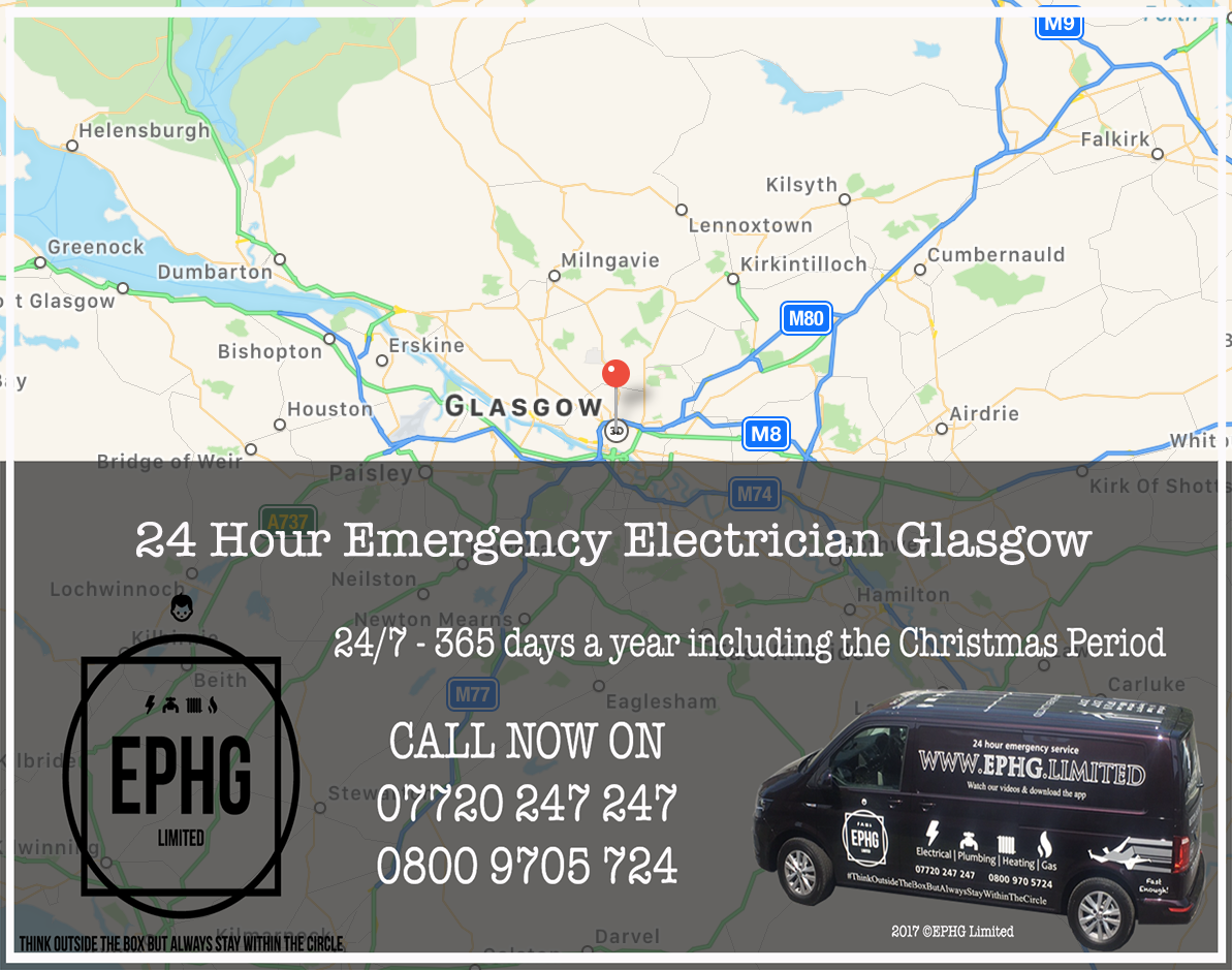 24 Hour Emergency Electrician Glasgow