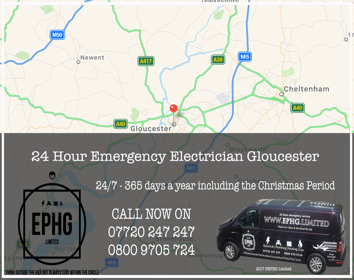 24 Hour Emergency Electrician Gloucester