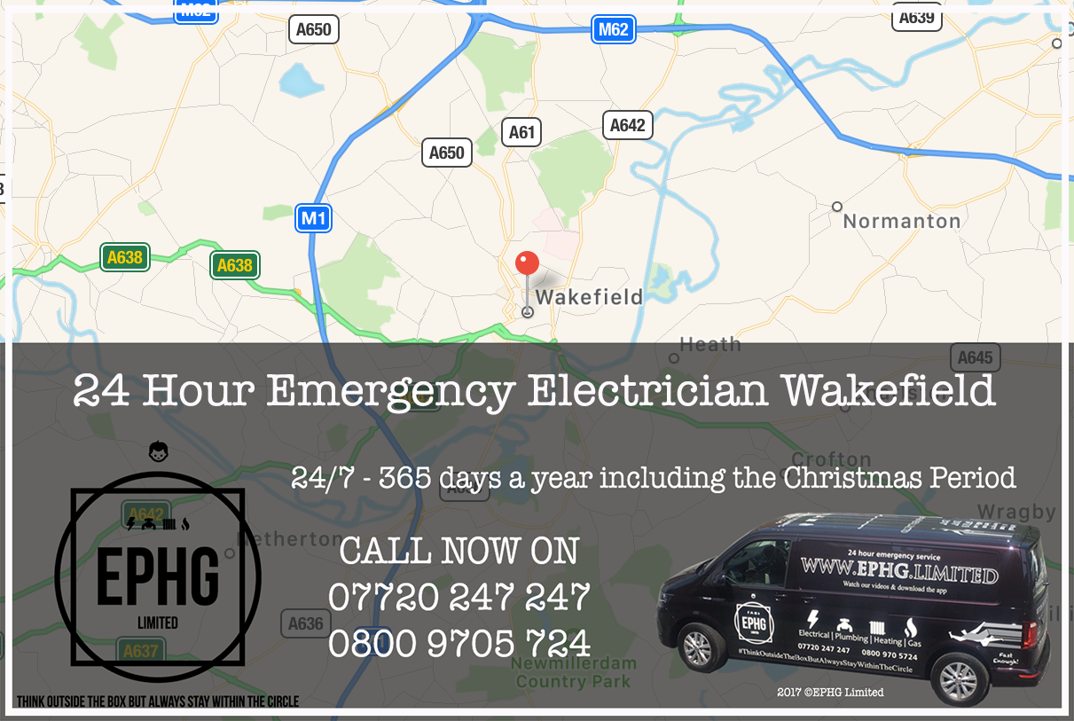 24 Hour Emergency Electrician Wakefield