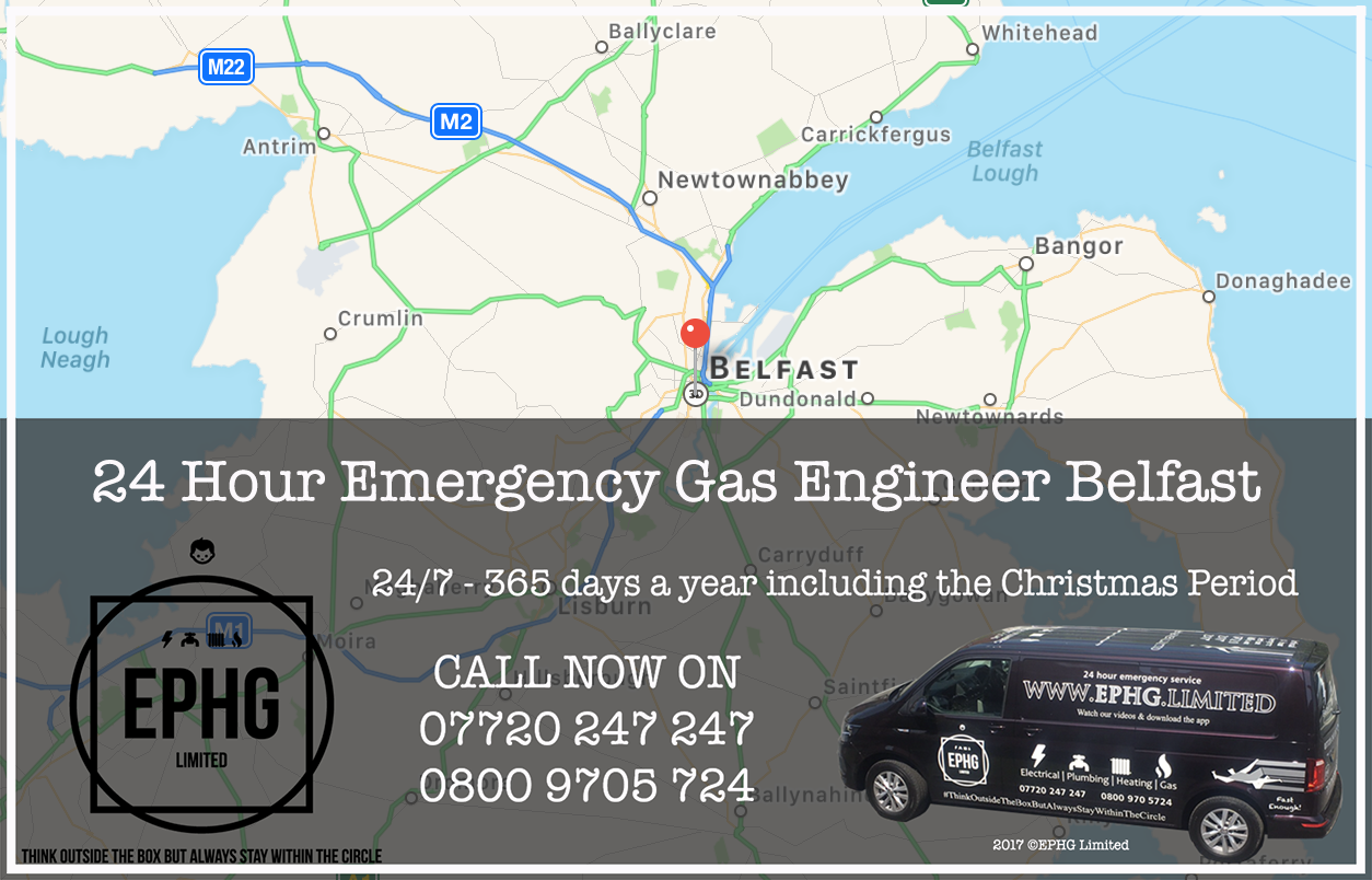 24 Hour Emergency Gas Engineer Belfast