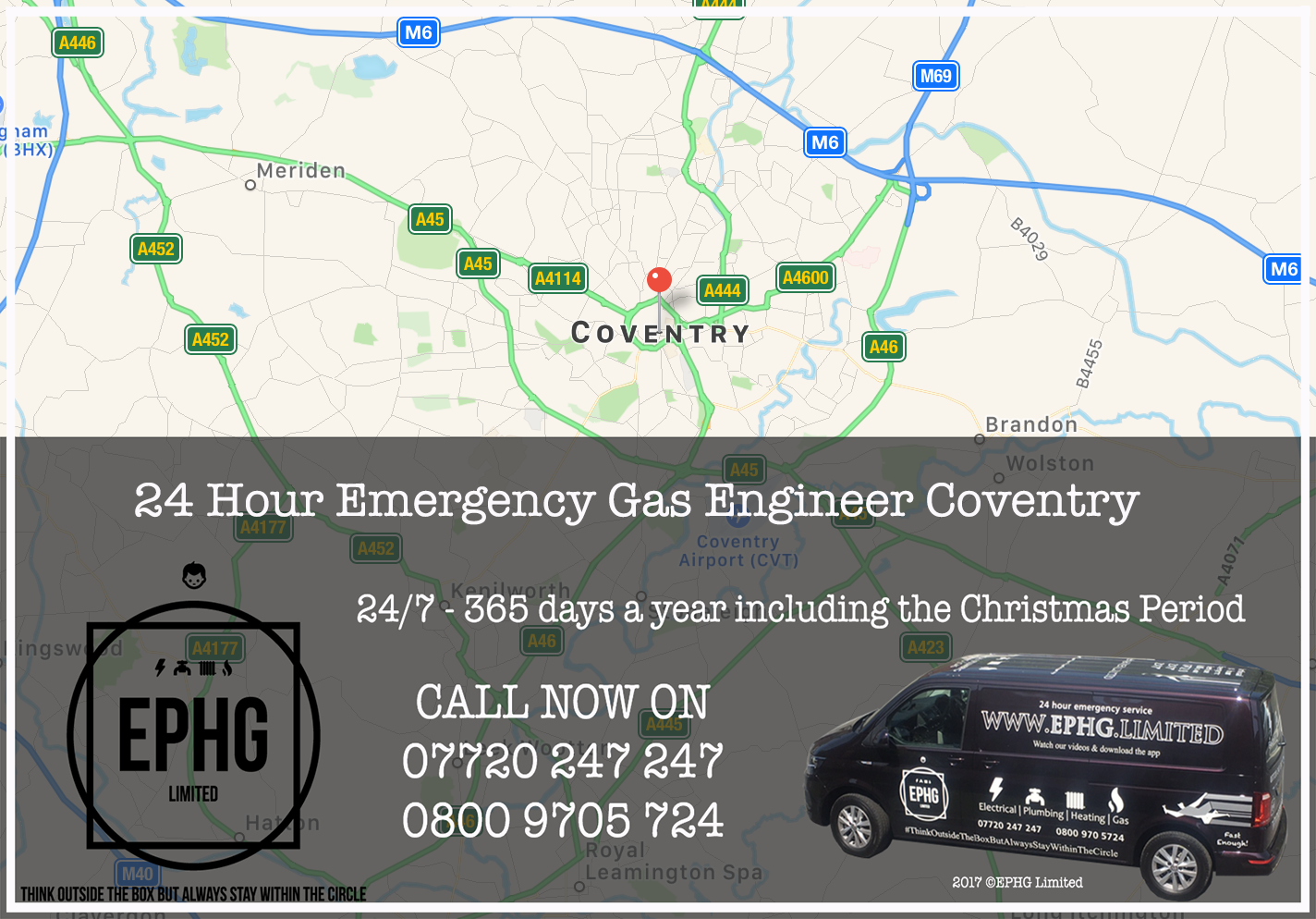 24 Hour Emergency Gas Engineer Coventry