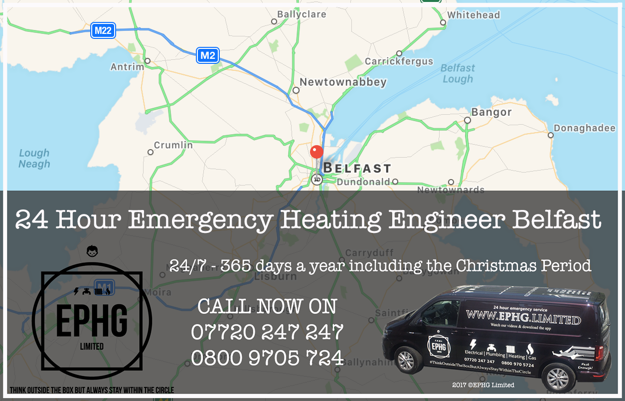 24 Hour Emergency Heating Engineer Belfast
