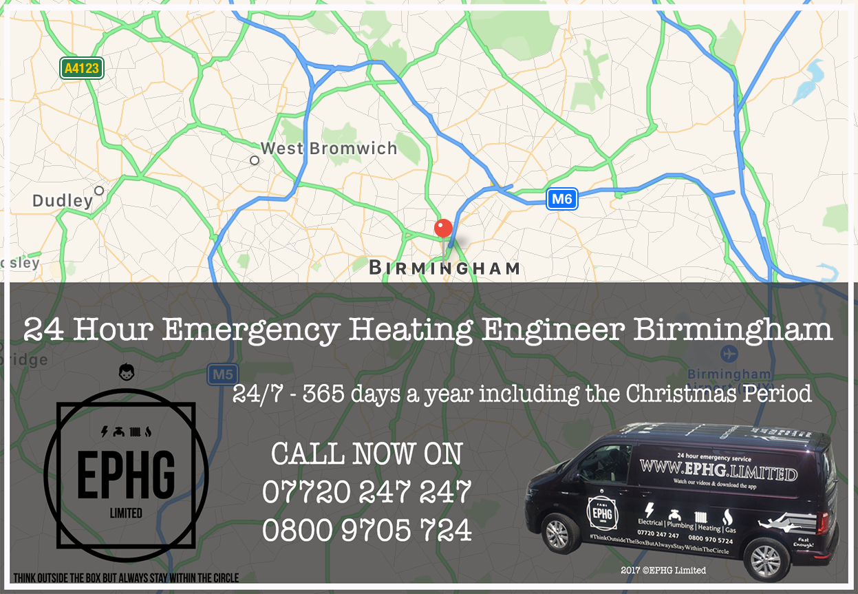 24 Hour Emergency Heating Engineer Birmingham