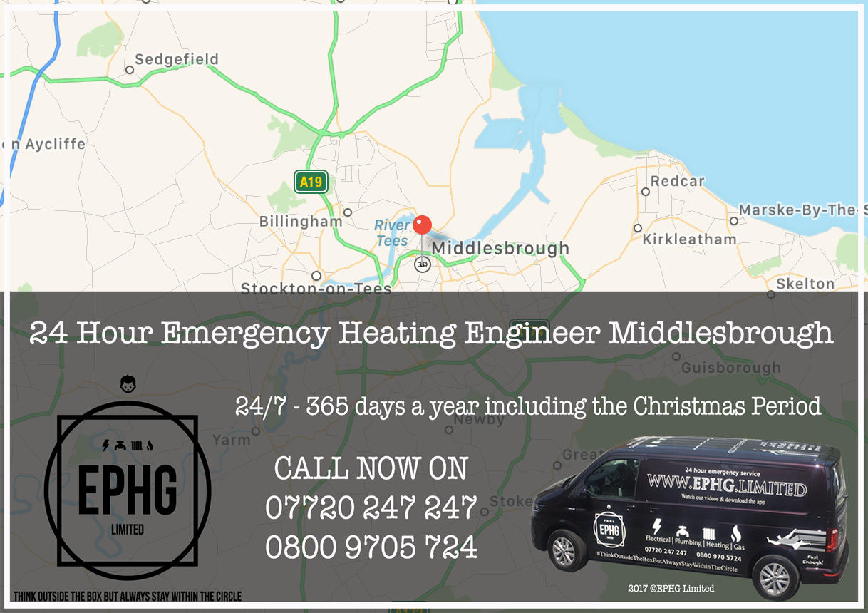 24 Hour Emergency Heating Engineer Middlesbrough