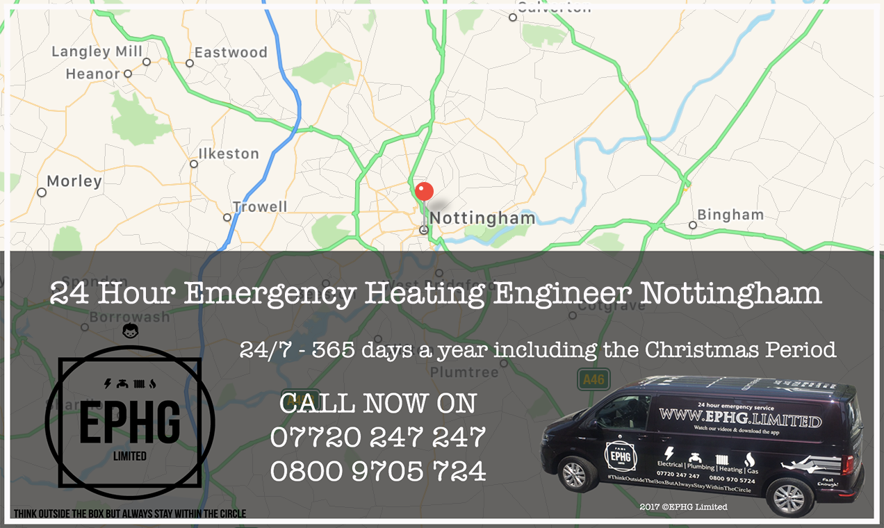 24 Hour Emergency Heating Engineer Nottingham