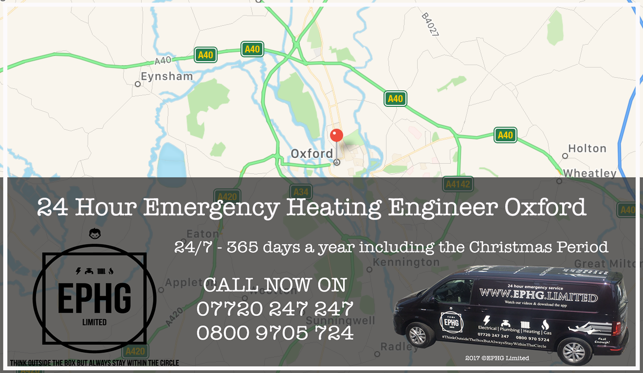 24 Hour Emergency Heating Engineer Oxford