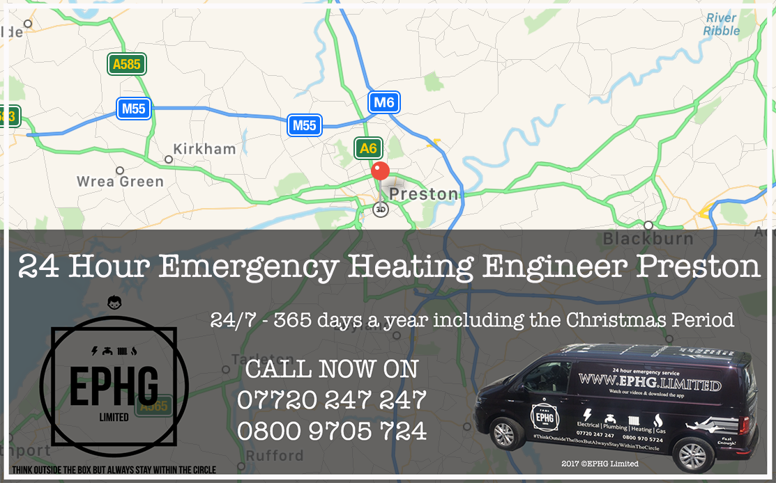 24 Hour Emergency Heating Engineer Preston