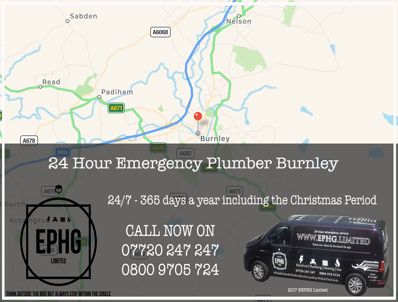 24 Hour Emergency Plumber Burnley