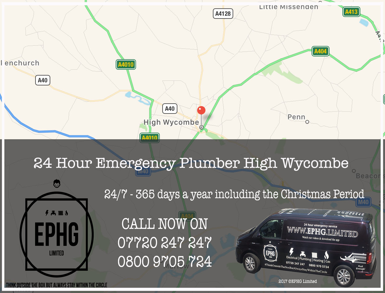 24 Hour Emergency Plumber High Wycombe