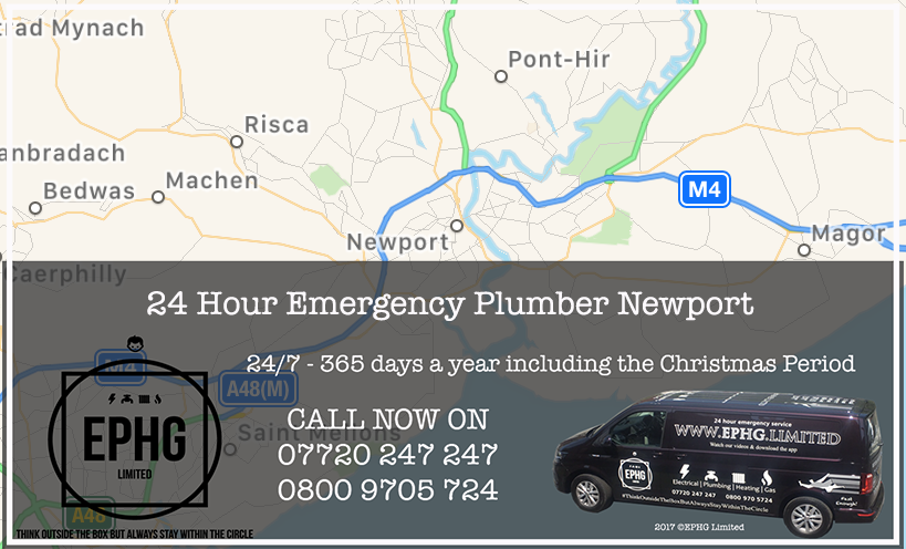24 Hour Emergency Plumber Newport