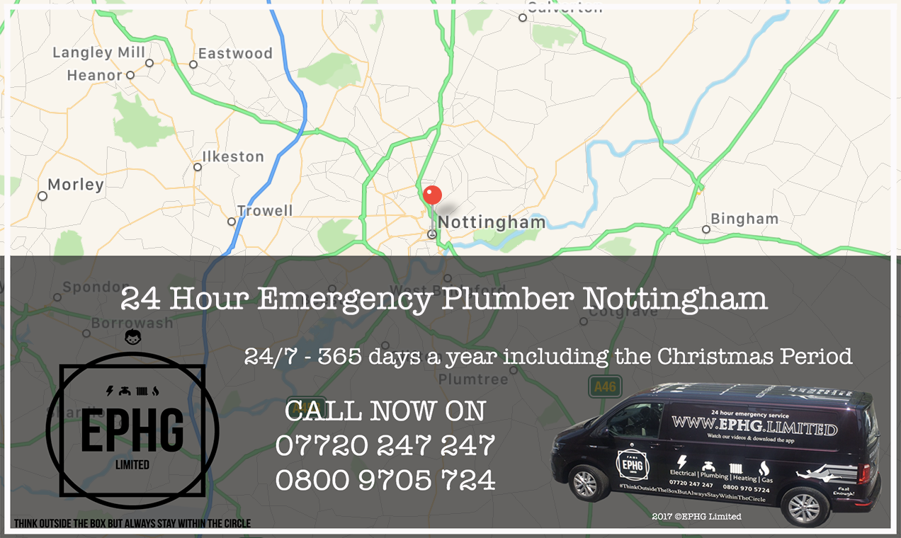24 Hour Emergency Plumber Nottingham