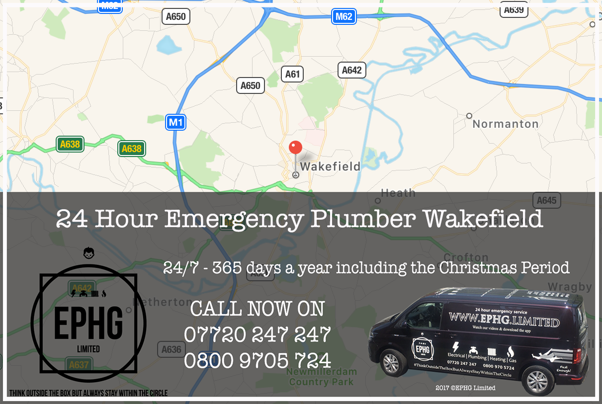 24 Hour Emergency Plumber Wakefield