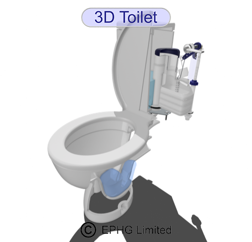 3D Digital Toilet