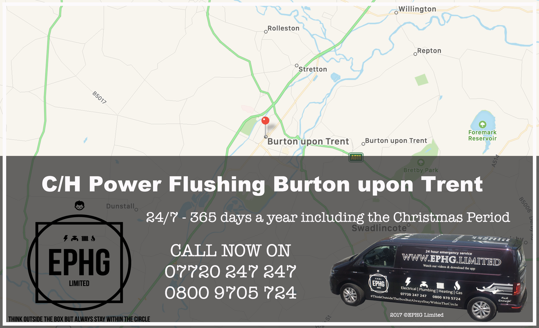Central Heating Power Flush Burton upon Trent