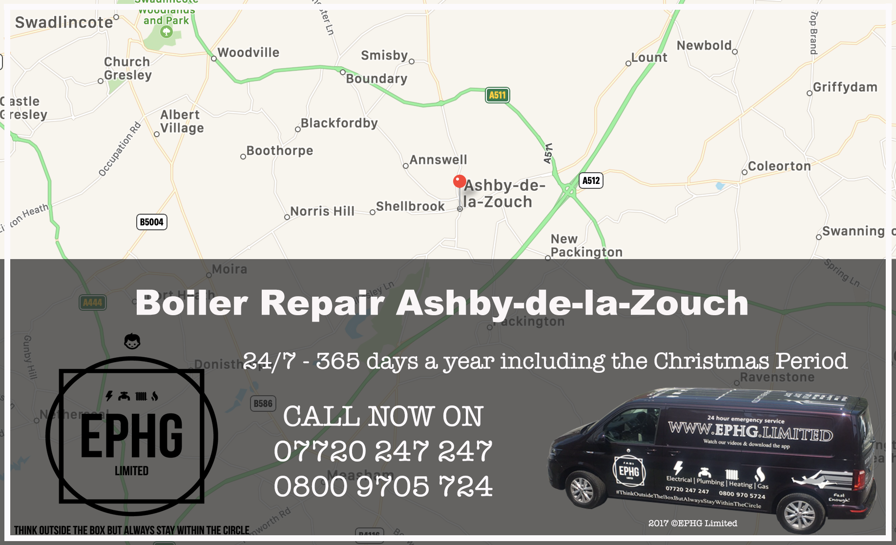 24 Hour Emergency Boiler Repair Ashby-de-la-Zouch