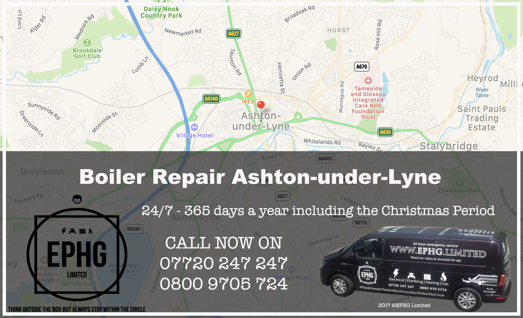 24 Hour Emergency Boiler Repair Ashton-under-Lyne