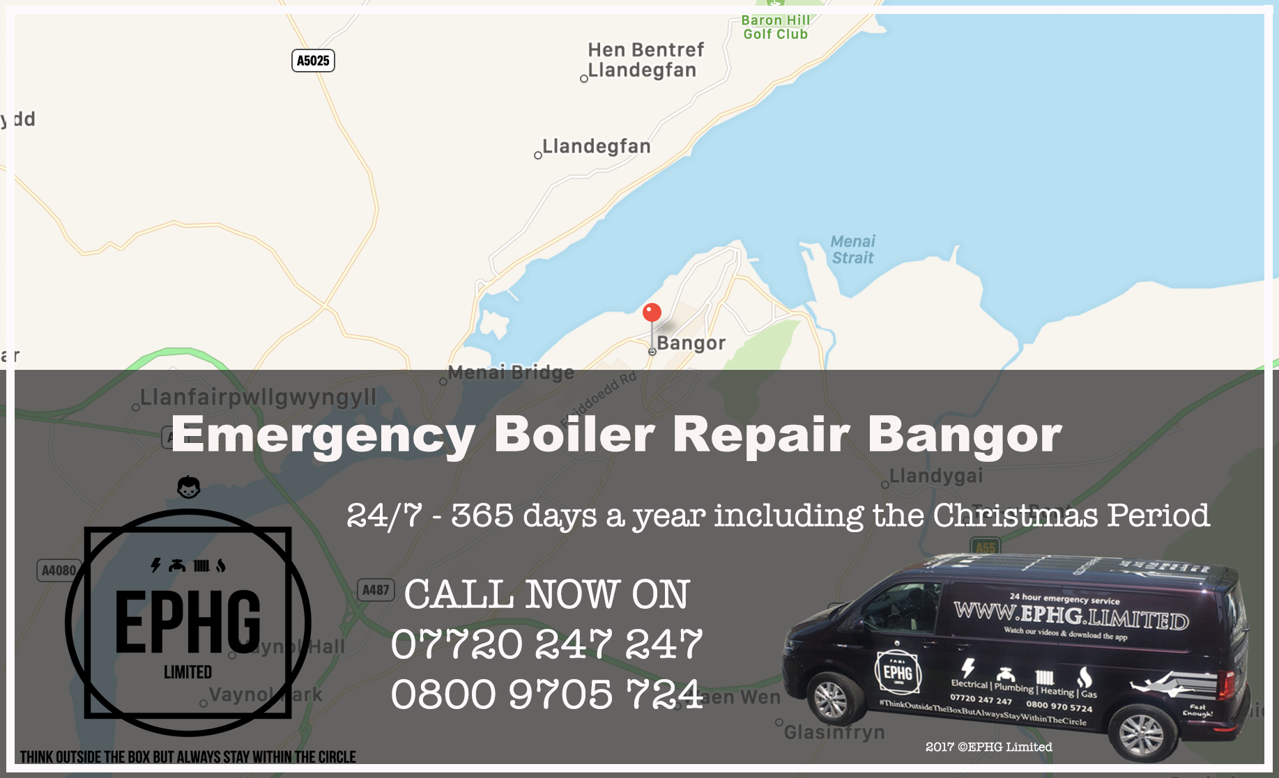 24 Hour Emergency Boiler Repair Bangor Gwynedd