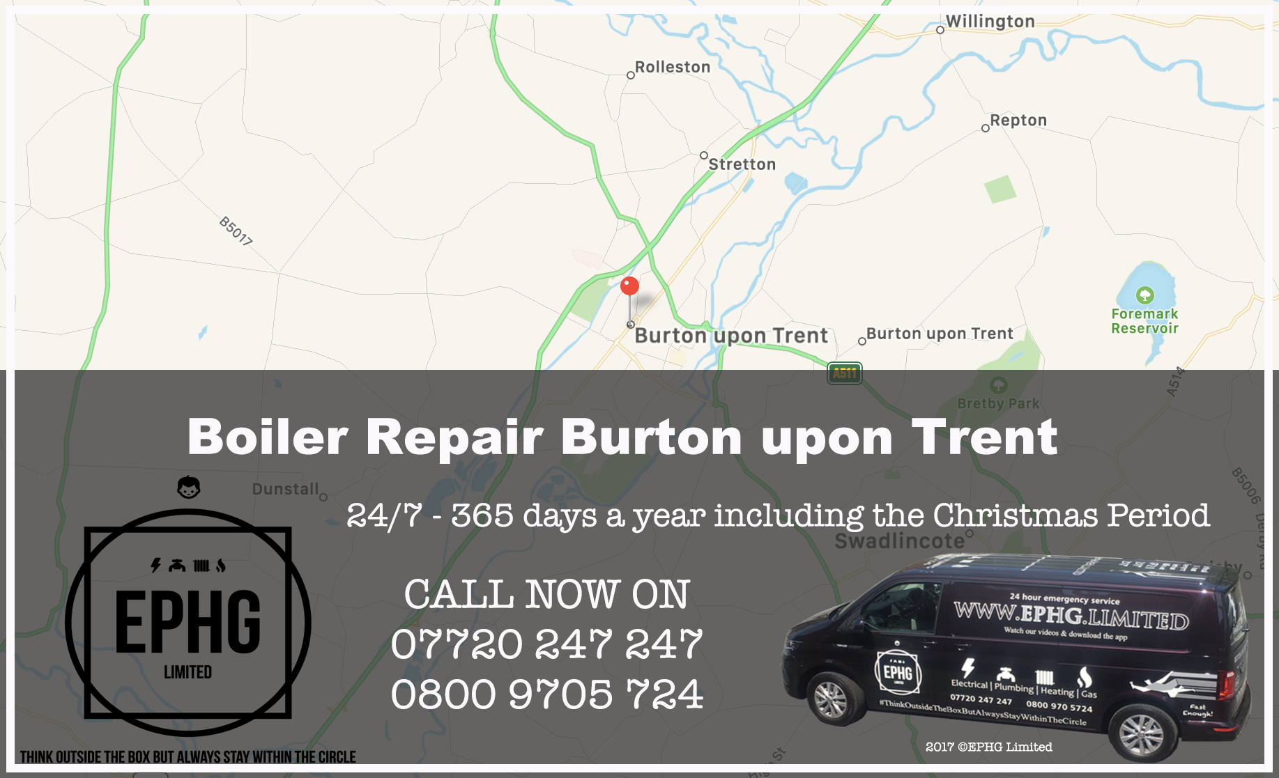24 Hour Emergency Boiler Repair Burton upon Trent