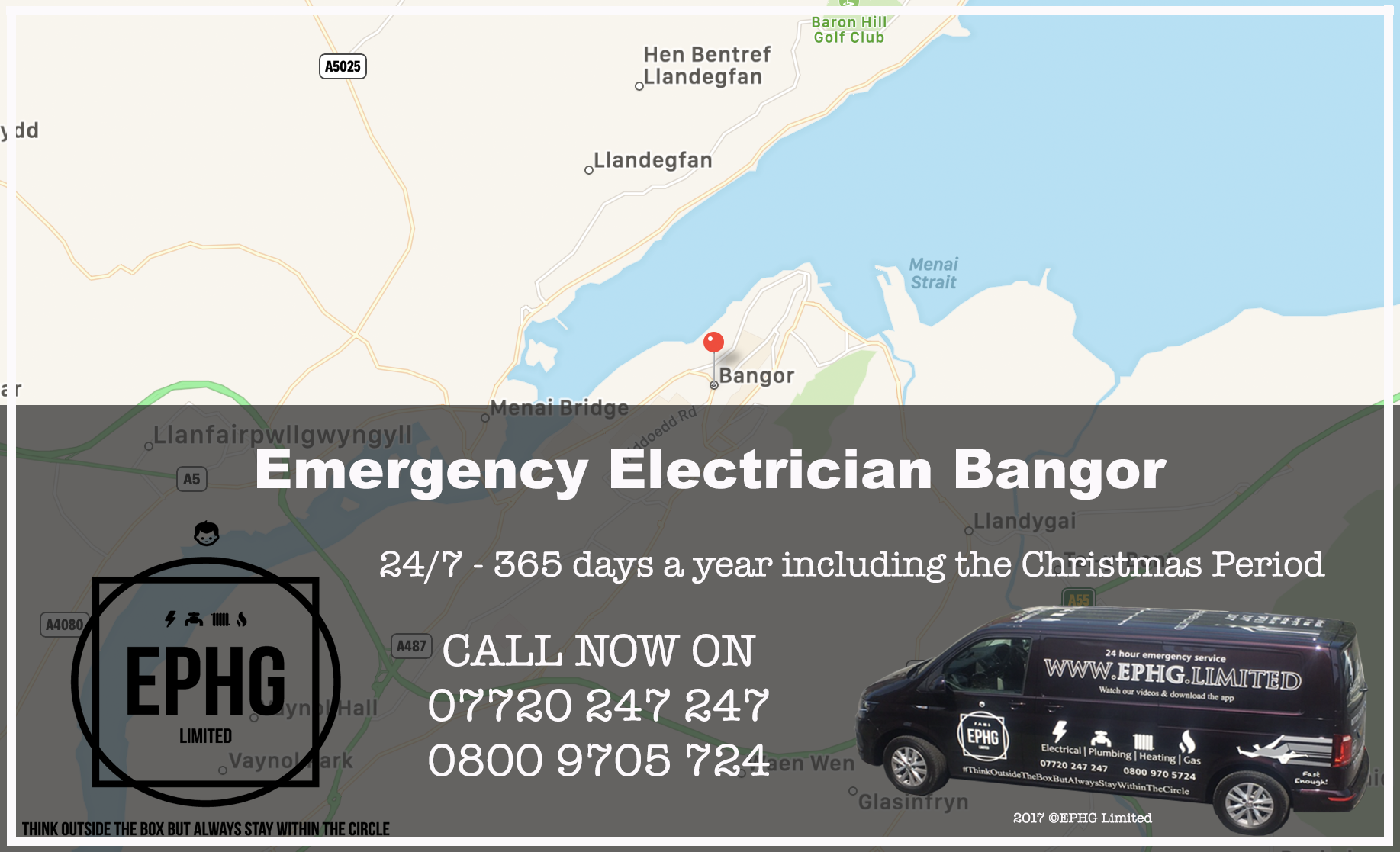 Emergency Electrician Bangor Gwynedd