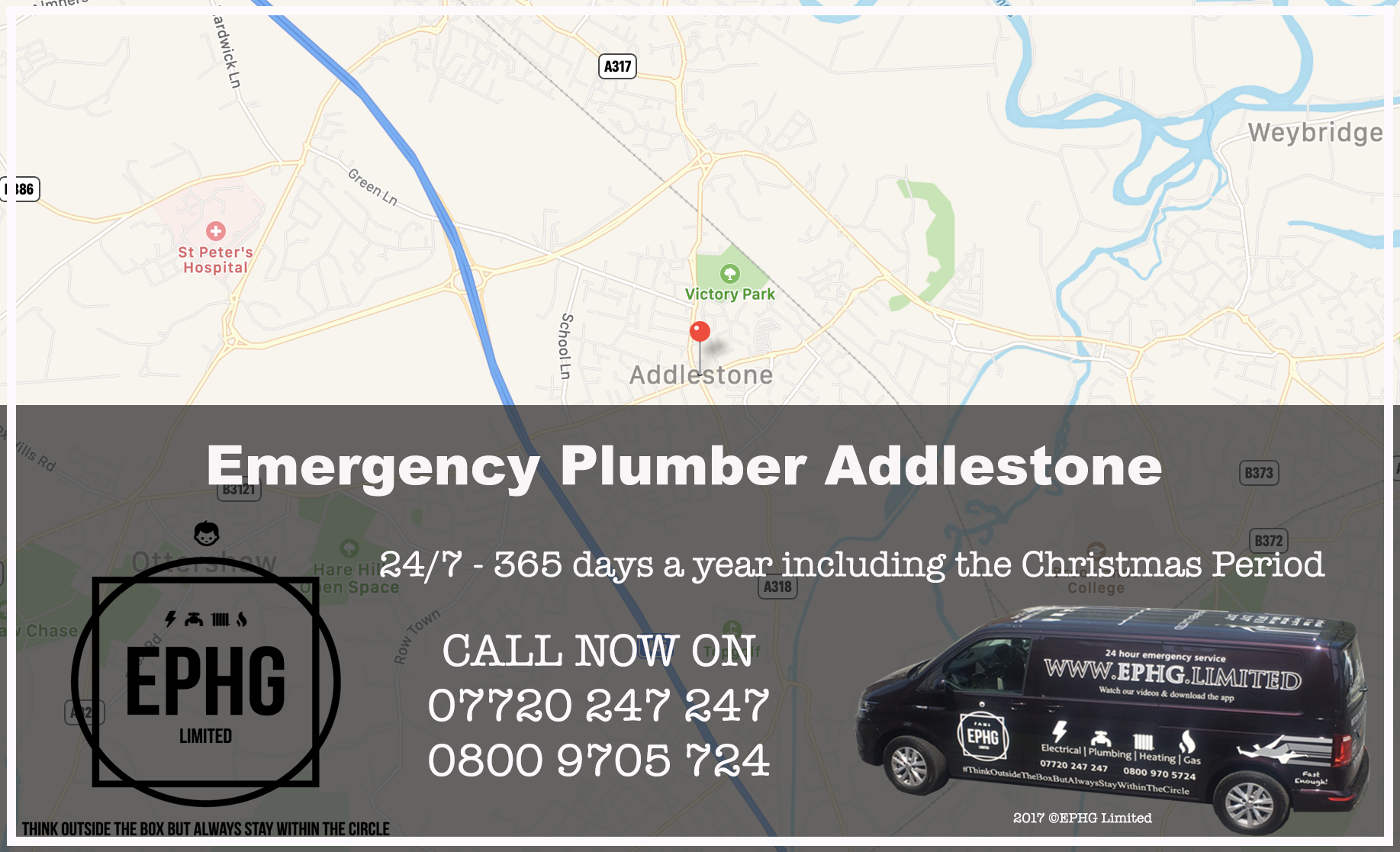 24 Hour Emergency Plumber Addlestone