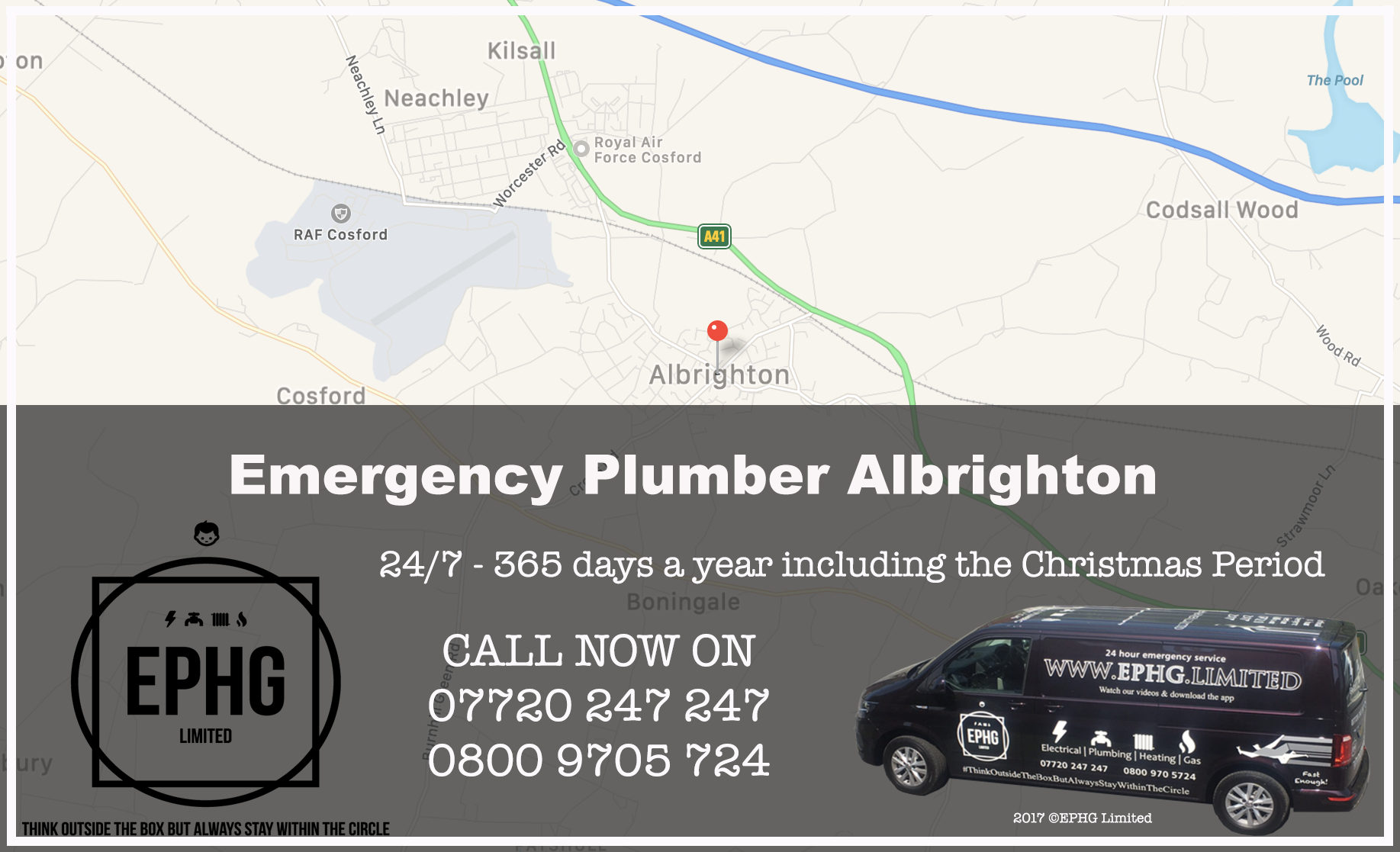 24 Hour Emergency Plumber Albrighton