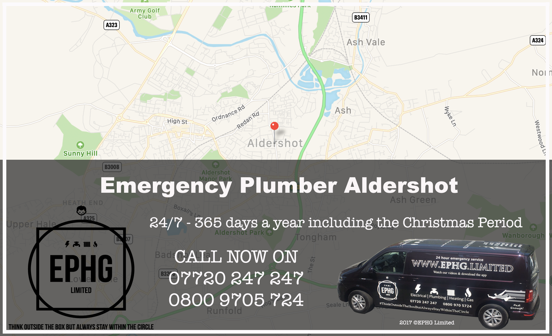 24 Hour Emergency Plumber Aldershot