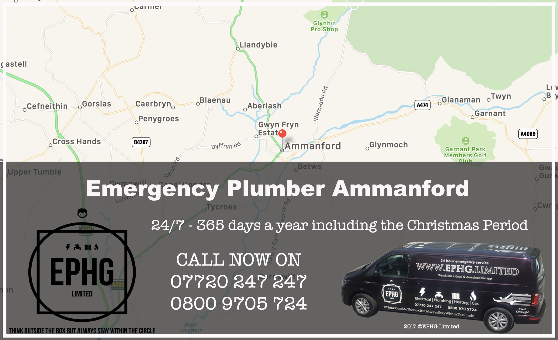 24 Hour Emergency Plumber Ammanford