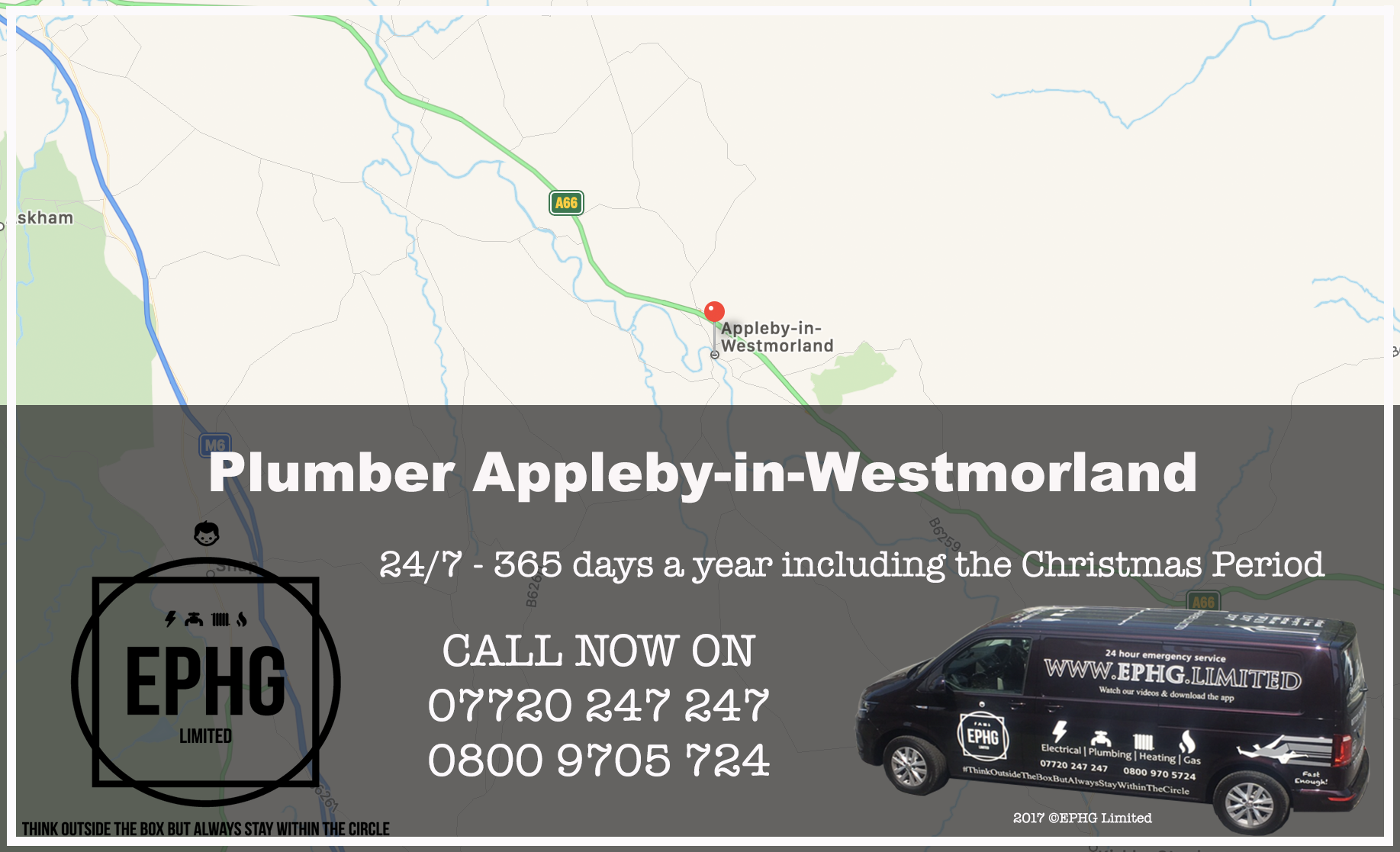 24 Hour Emergency Plumber Appleby-in-Westmorland