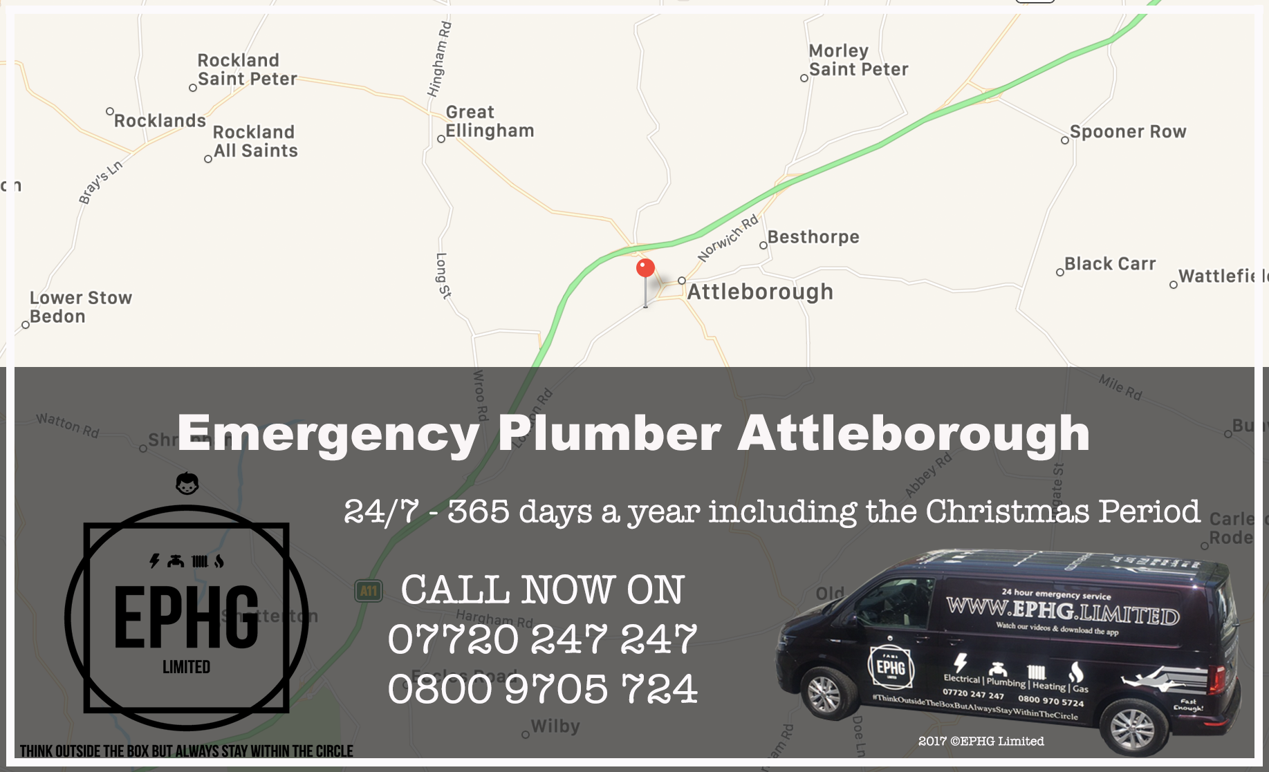 24 Hour Emergency Plumber Attleborough