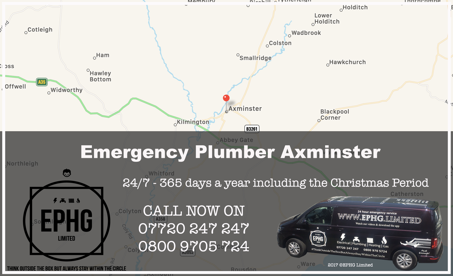 24 Hour Emergency Plumber Axminster