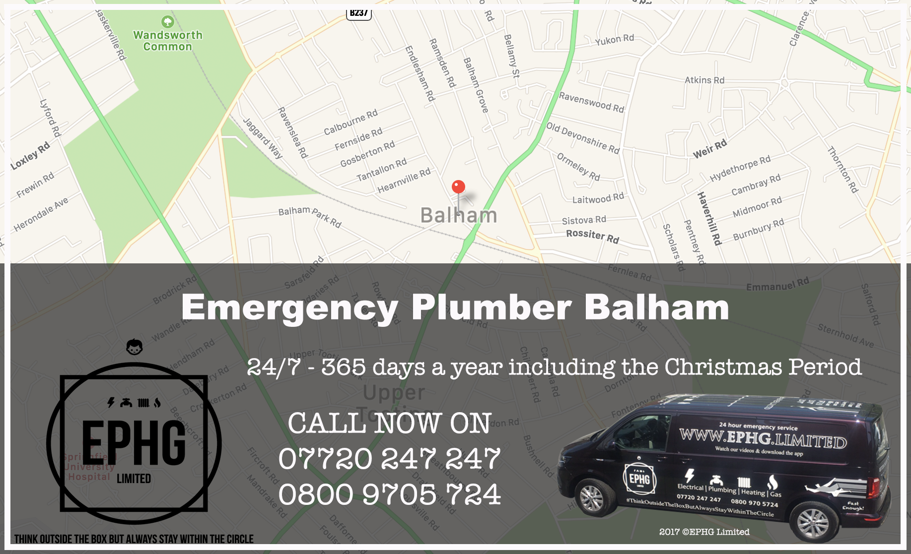 24 Hour Emergency Plumber Balham