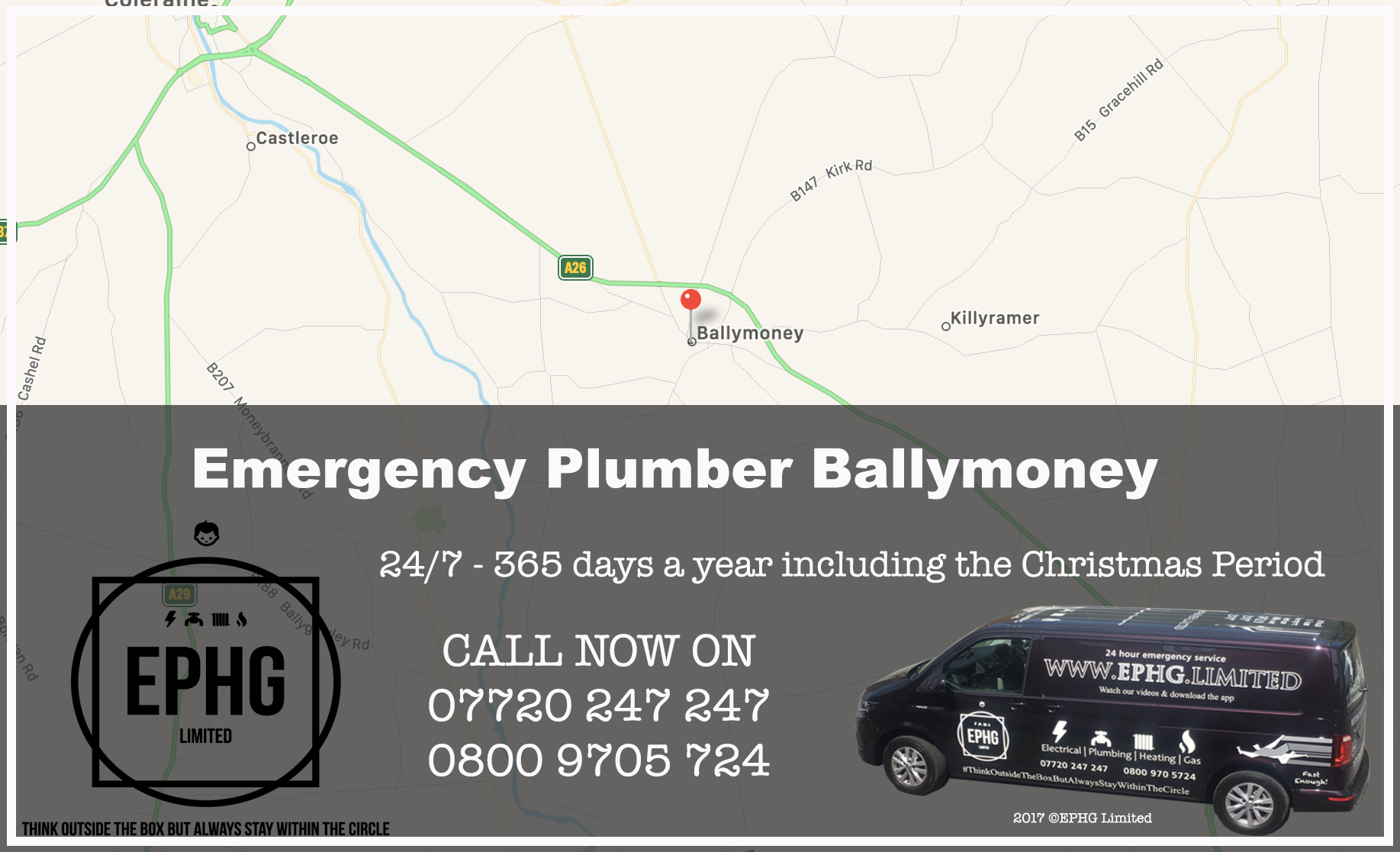 24 Hour Emergency Plumber Ballymoney