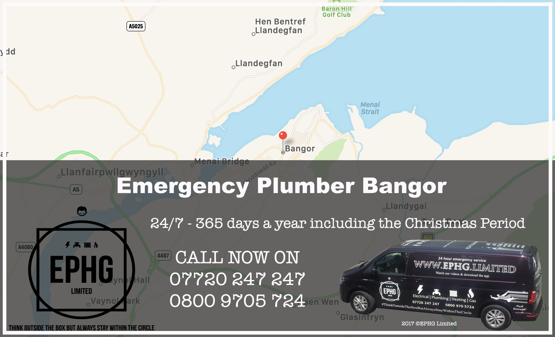24 Hour Emergency Plumber Bangor Gwynedd