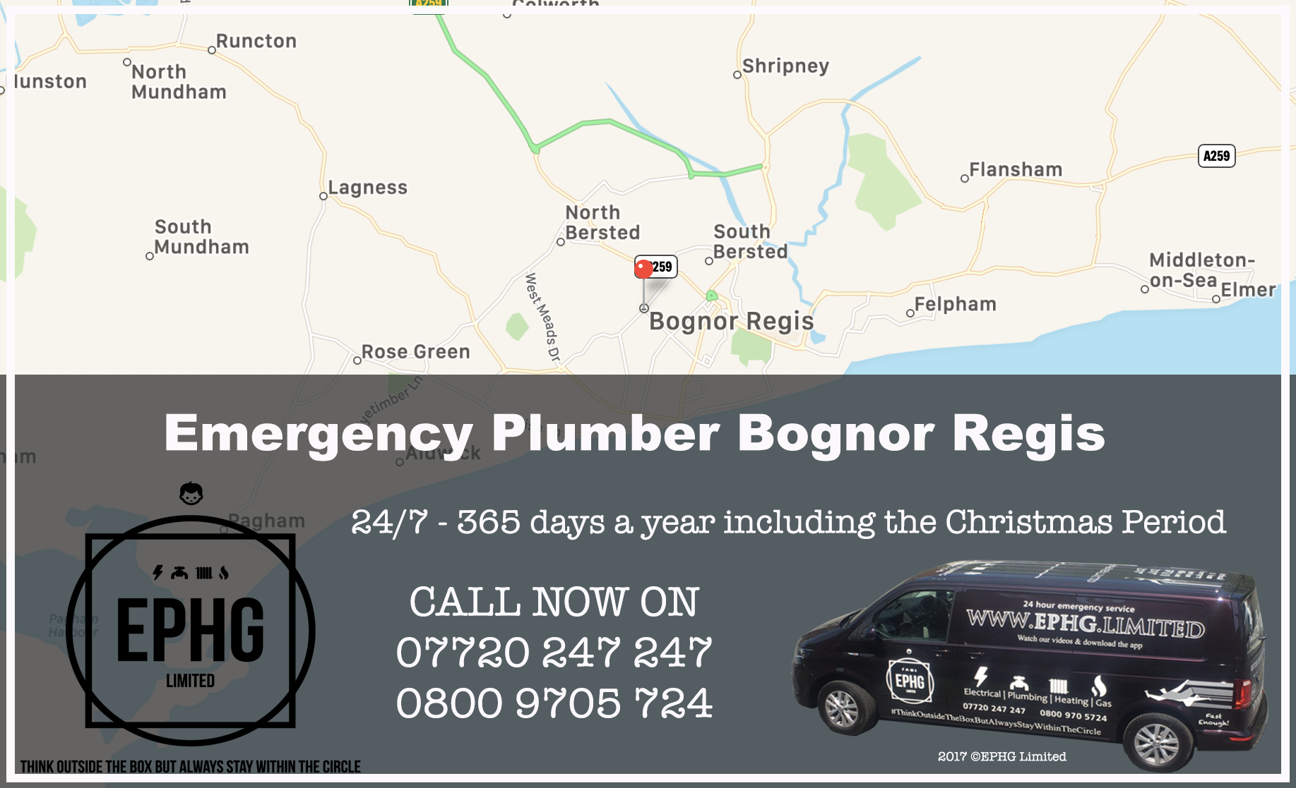 24 Hour Emergency Plumber Bognor Regis