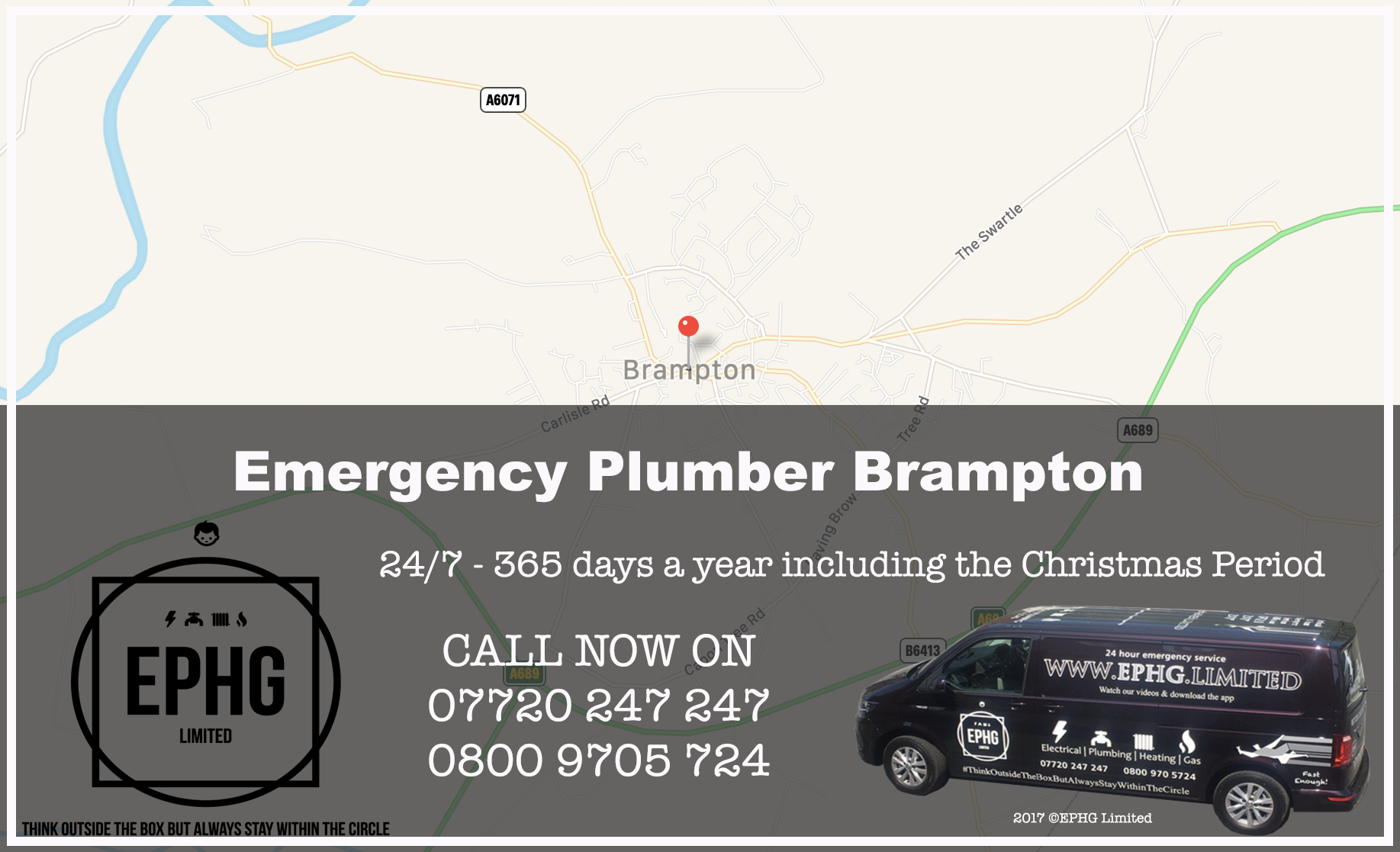 24 Hour Emergency Plumber Brampton Cumbria