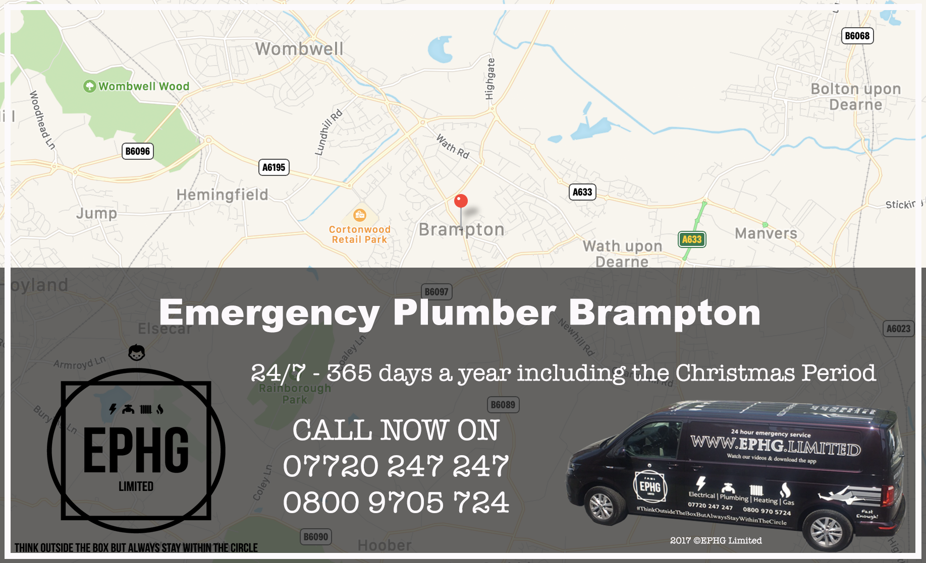 24 Hour Emergency Plumber Brampton South Yorkshire