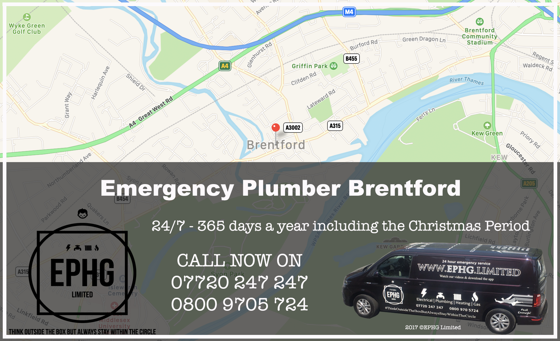 24 Hour Emergency Plumber Brentford