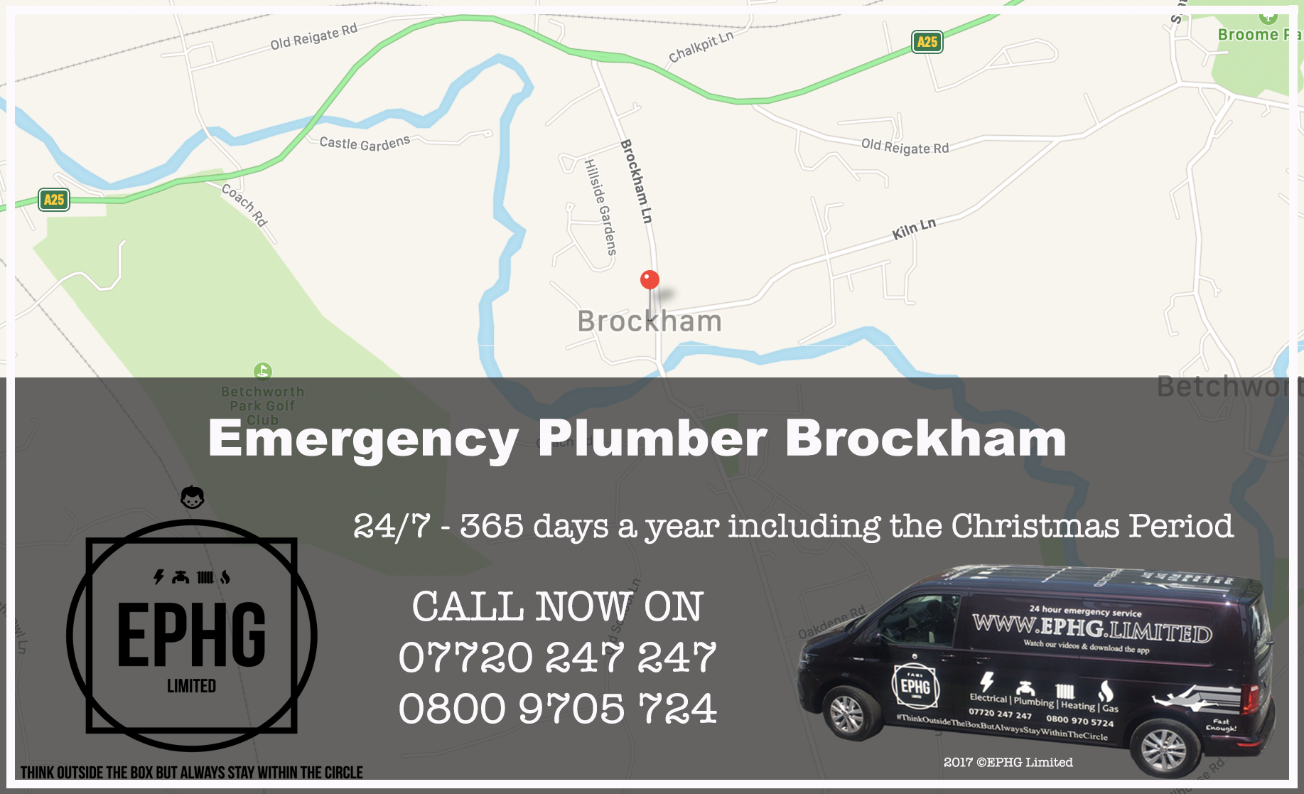 24 Hour Emergency Plumber Brockham