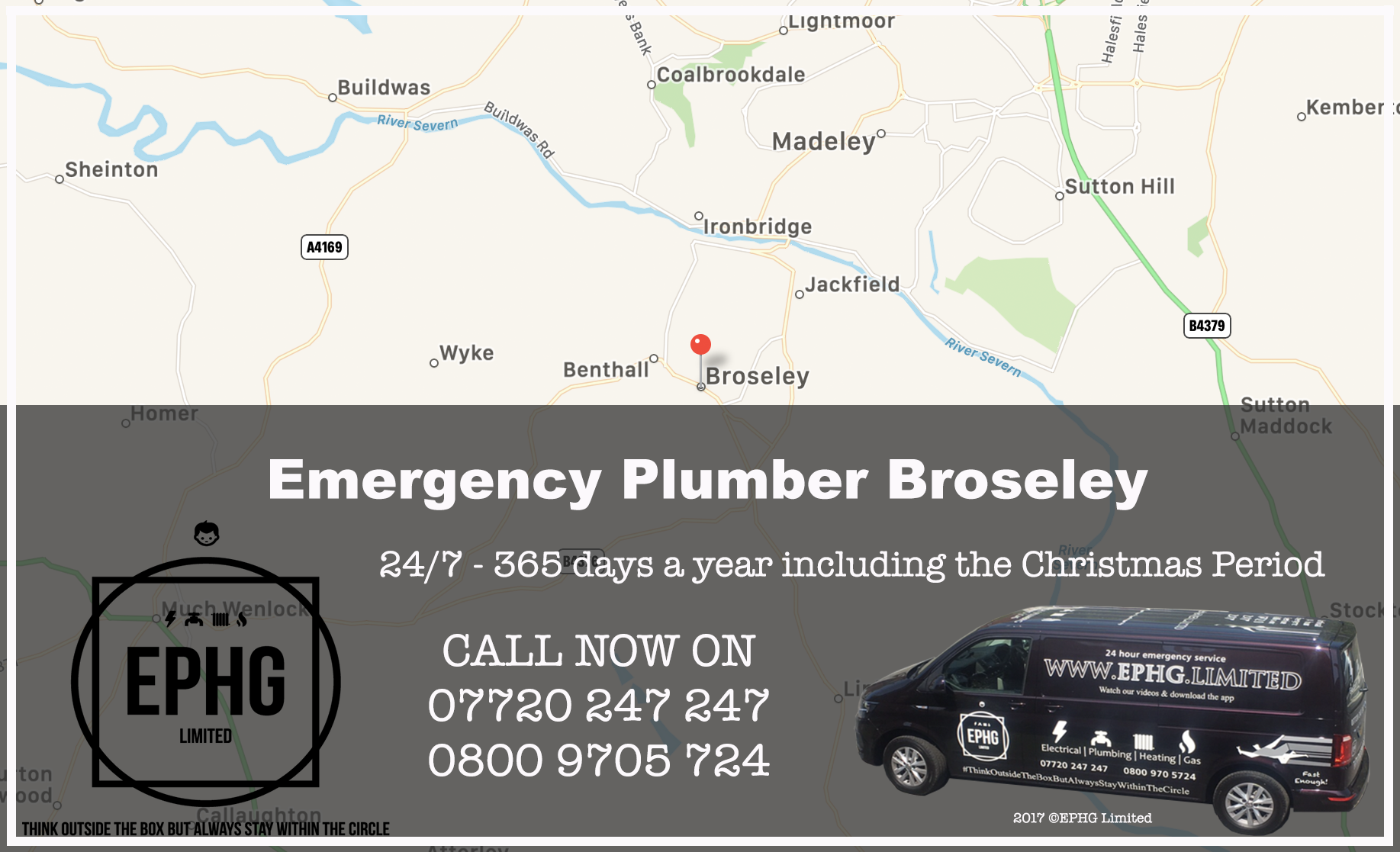 24 Hour Emergency Plumber Broseley