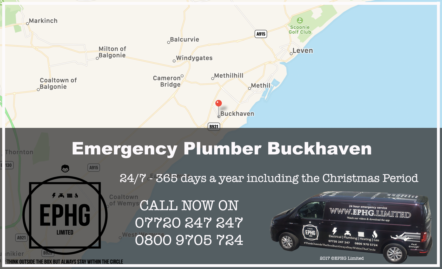 24 Hour Emergency Plumber Buckhaven