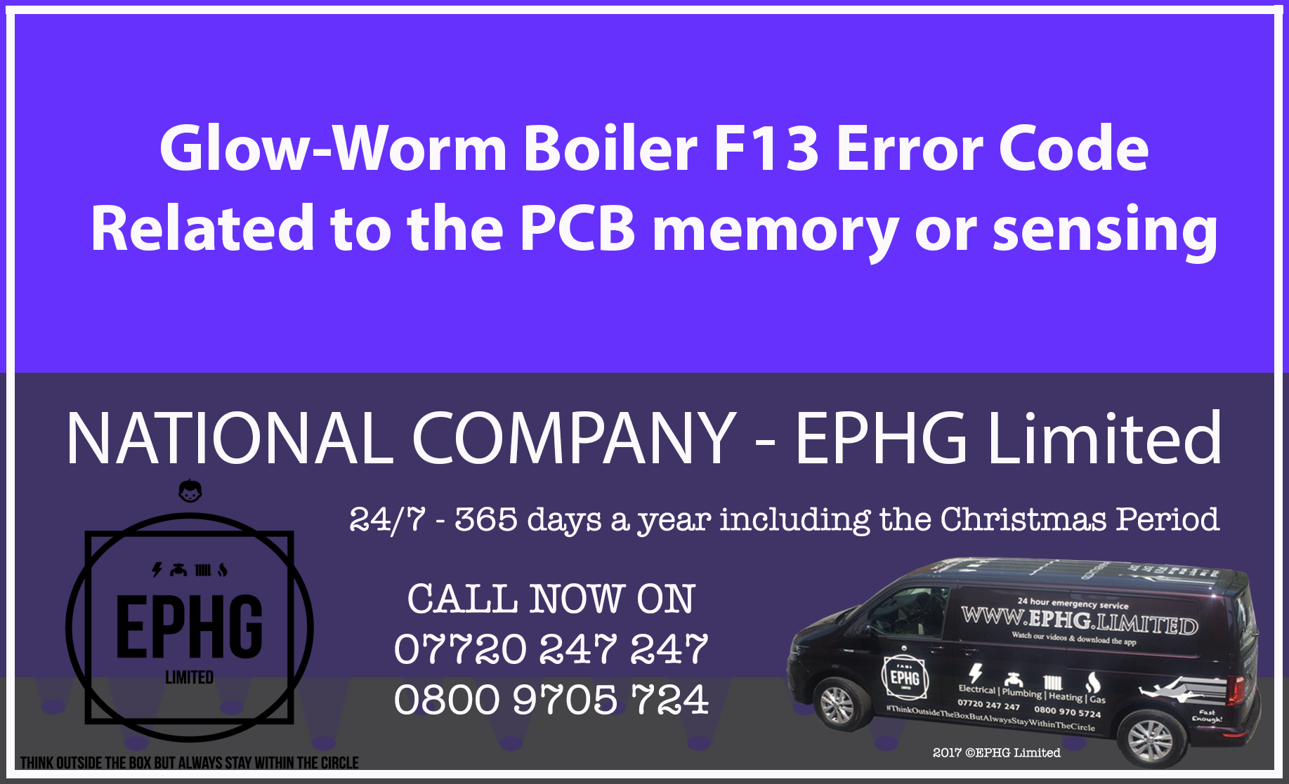 Glow-Worm boiler error code F13