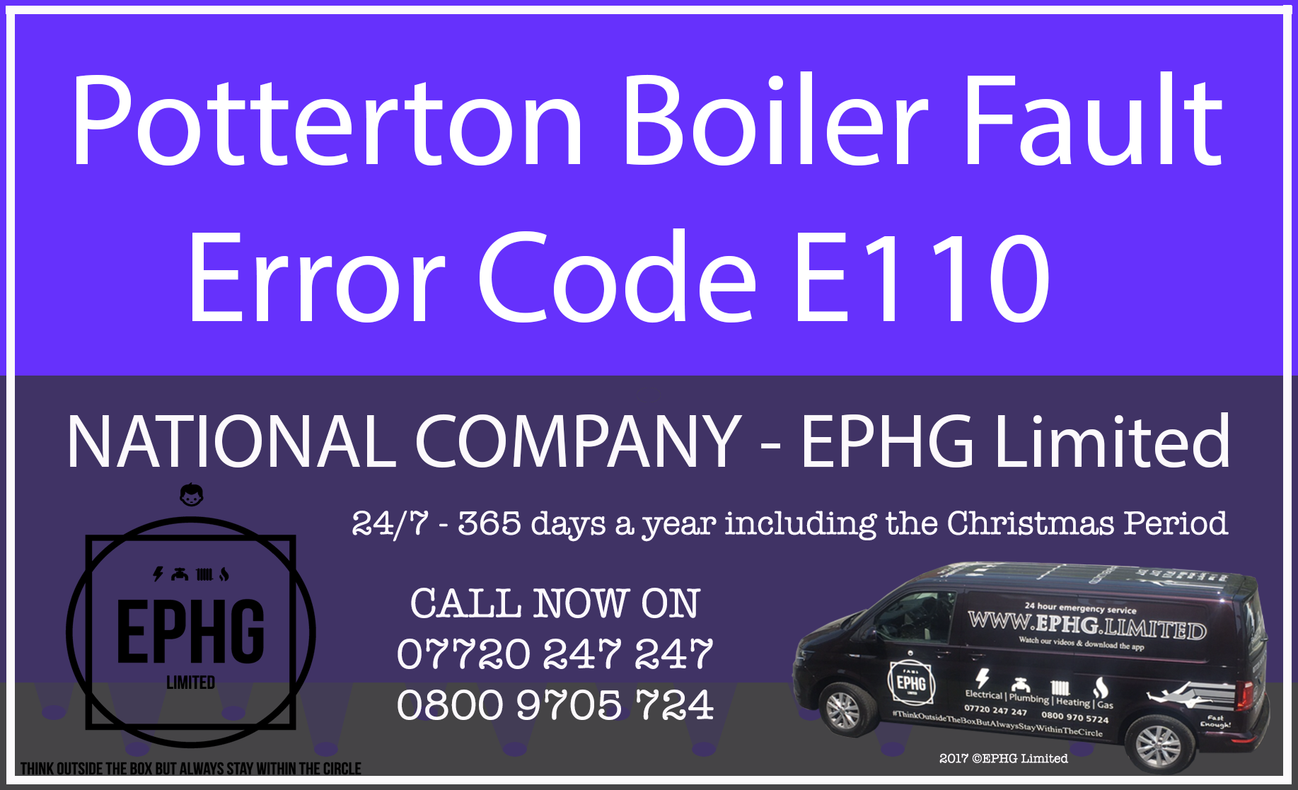 Potterton Boiler E110 Fault Code