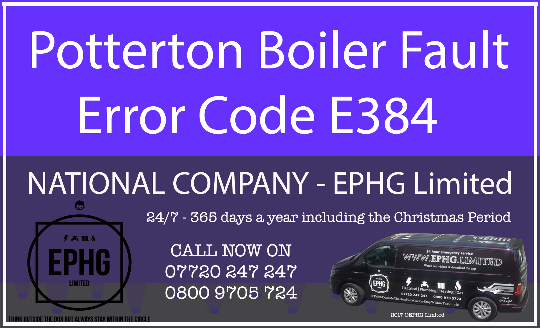 Potterton Boiler E384 Fault Code