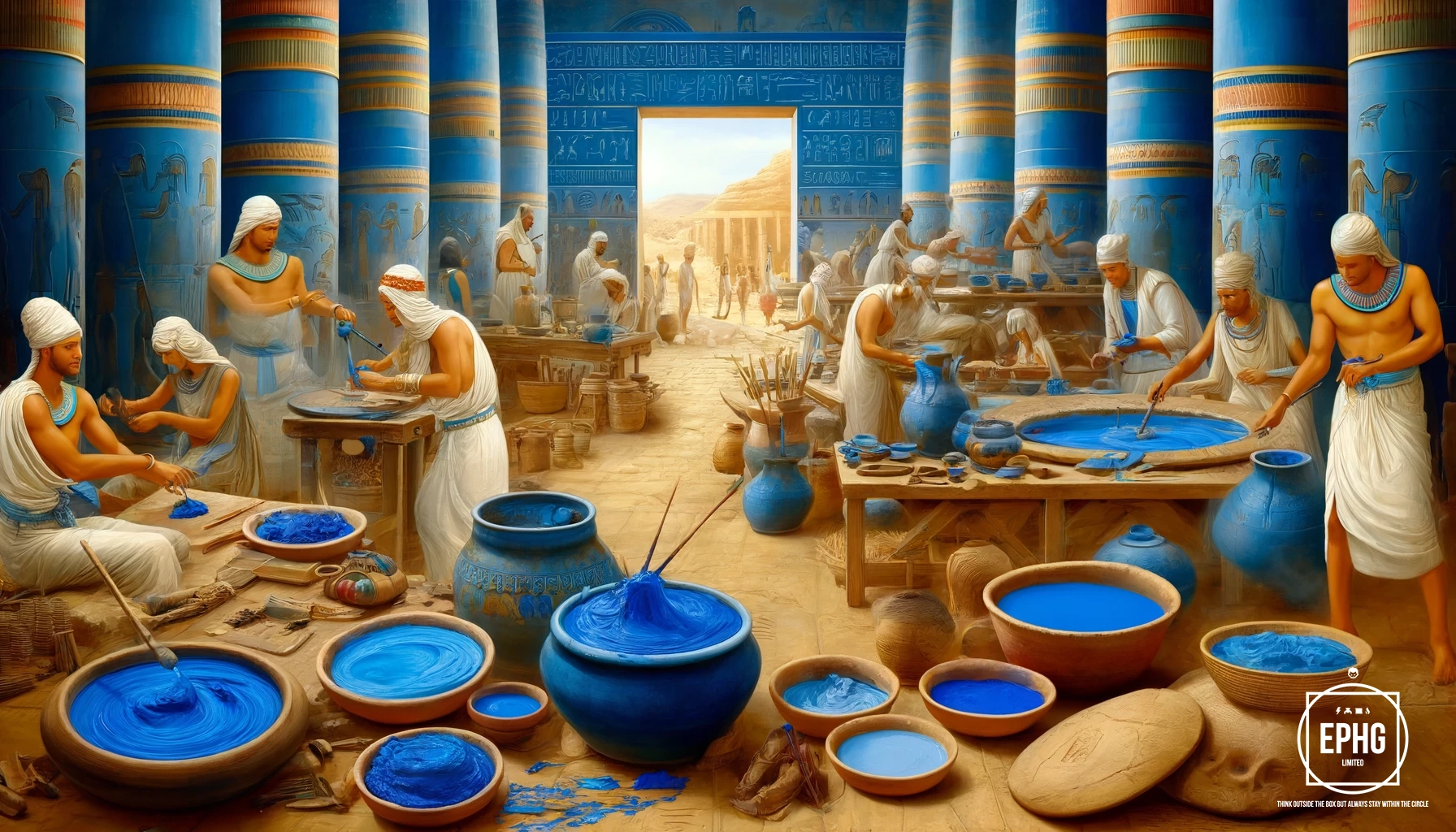 Cobalt Pigments Used In Ancient Egyptian Ceramics